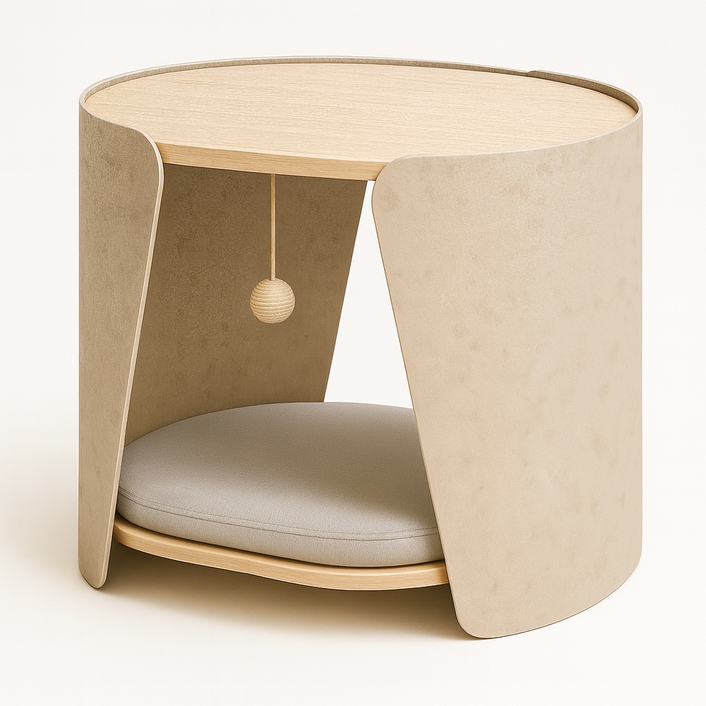 Ginevra Tavolino - Comodino per gatti